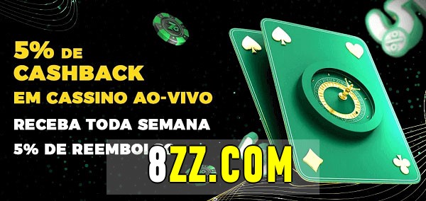 Promoções do cassino ao Vivo 8zz.com